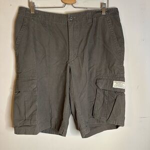 Eddie Bauer Men's Brown Cargo Shorts, Size 35